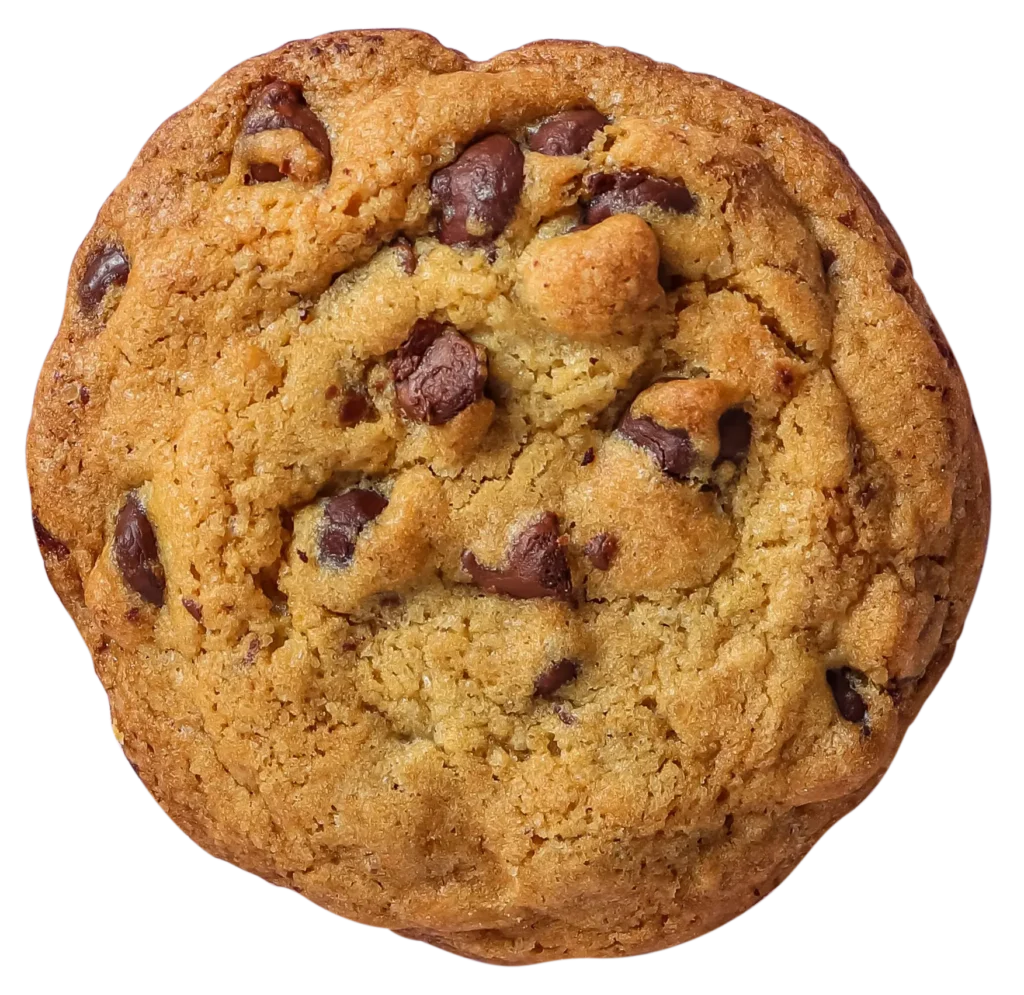 Ein köstlich aussehender Keks