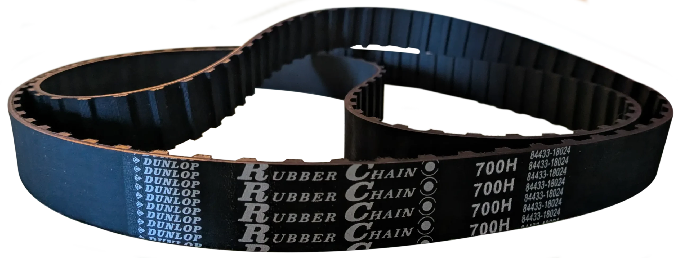 Ein zölliger zahnriemen von dunlop produktcode 700H